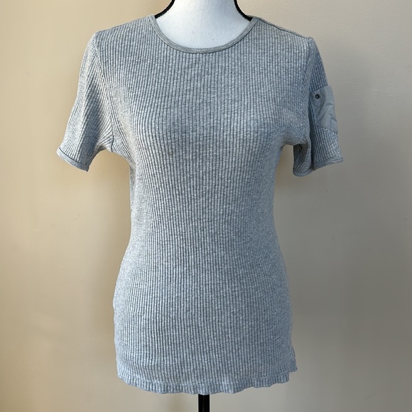 Polo Ralph Lauren Tops - Ralph Lauren Polo Jeans Ribbed Tee with Pocket on Sleeve